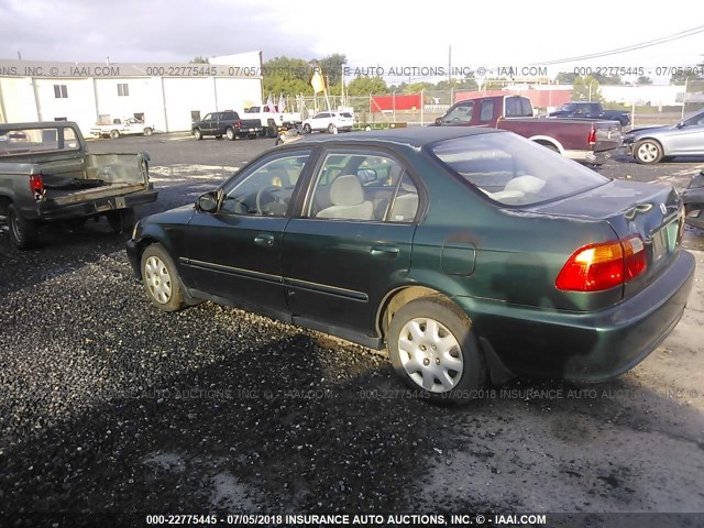 2HGEJ6617YH583312 - 2000 HONDA CIVIC SE GREEN photo 3