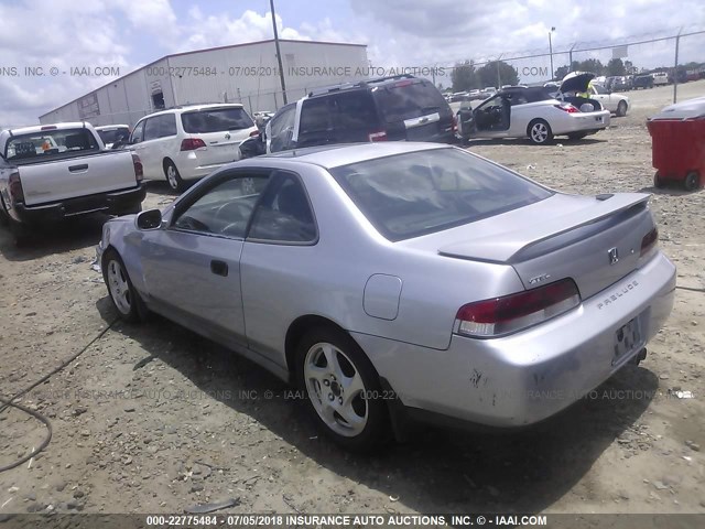 JHMBB6244VC015661 - 1997 HONDA PRELUDE SILVER photo 3