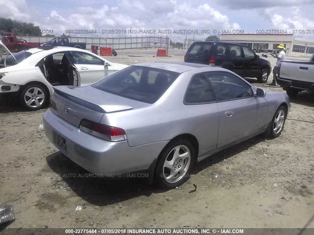 JHMBB6244VC015661 - 1997 HONDA PRELUDE SILVER photo 4