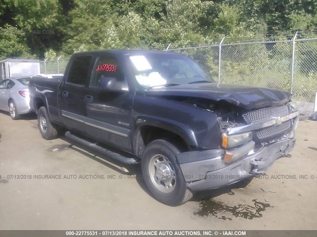 1GCGK23U04F157887 - 2004 CHEVROLET SILVERADO K2500 BLACK photo 1