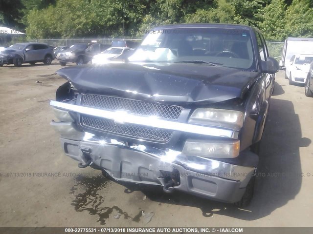 1GCGK23U04F157887 - 2004 CHEVROLET SILVERADO K2500 BLACK photo 6