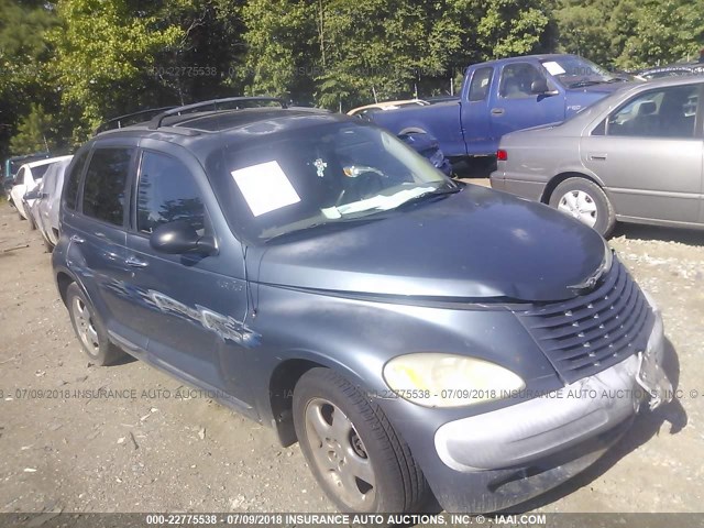 3C8FY68B22T232275 - 2002 CHRYSLER PT CRUISER LIMITED/DREAM CRUISER BLUE photo 1