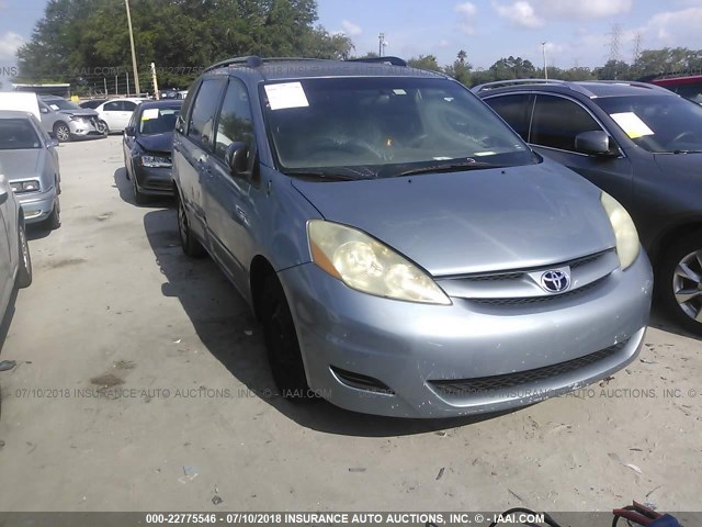 5TDZA23C46S479048 - 2006 TOYOTA SIENNA CE/LE BLUE photo 1