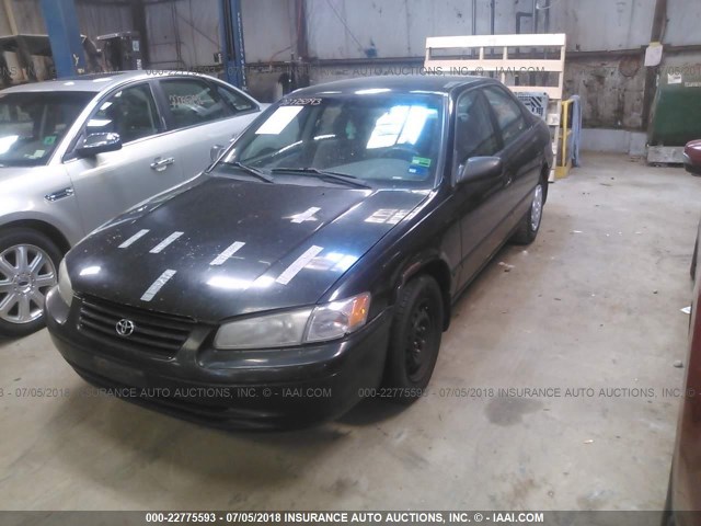 4T1BG22K9XU614641 - 1999 TOYOTA CAMRY CE/LE/XLE BLACK photo 2