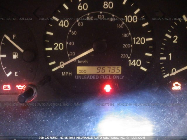 4T1BG22K9XU614641 - 1999 TOYOTA CAMRY CE/LE/XLE BLACK photo 7