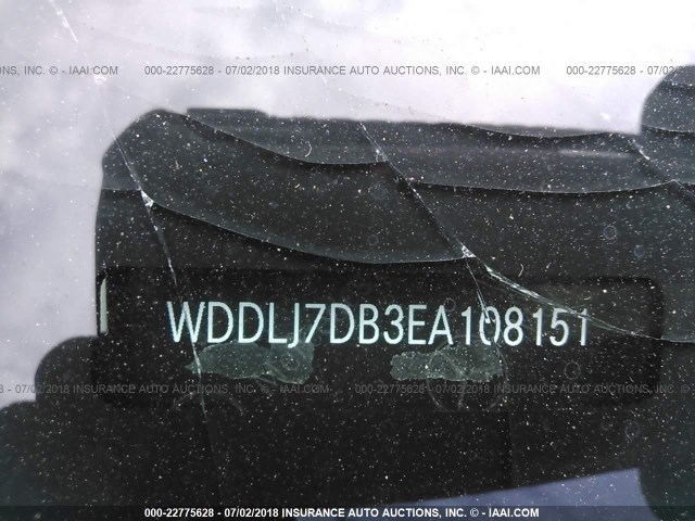 WDDLJ7DB3EA108151 - 2014 MERCEDES-BENZ CLS 550 白色 照片 9