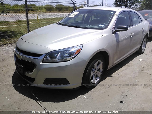 1G11B5SL9FF352060 - 2015 CHEVROLET MALIBU LS ბეჟი ფოტო 2
