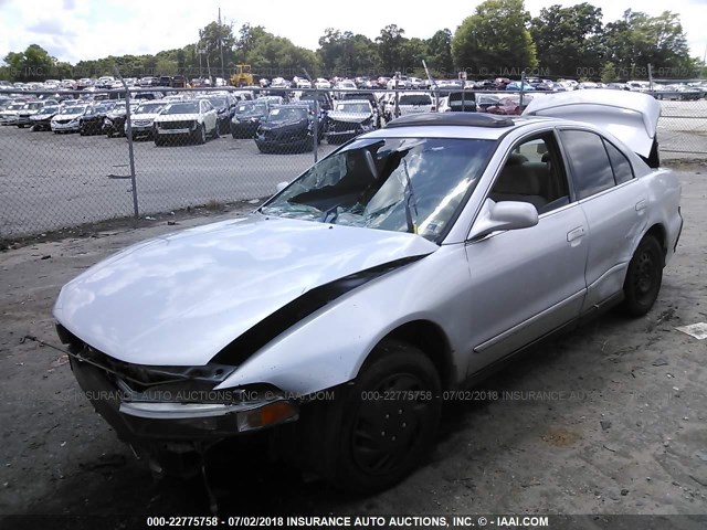 4A3AA46G22E159618 - 2002 MITSUBISHI GALANT ES/LS SILVER photo 2