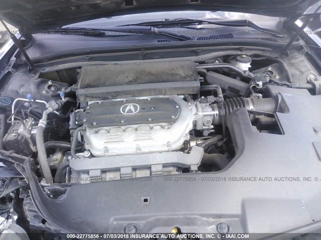 19UUA8F53DA003475 - 2013 ACURA TL TECH BLACK photo 10