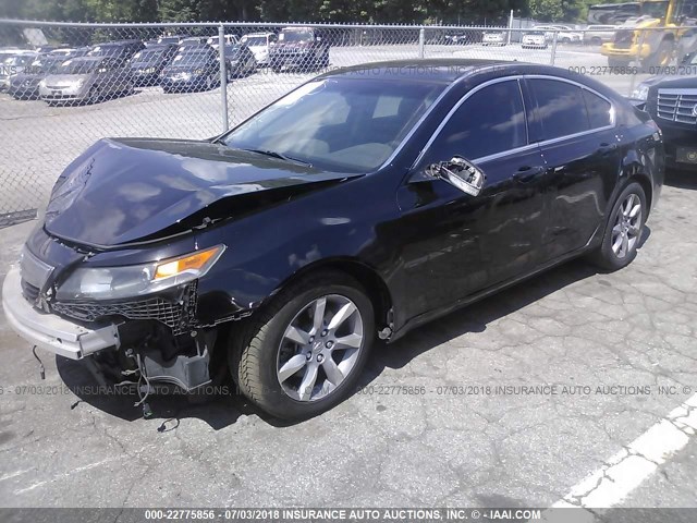 19UUA8F53DA003475 - 2013 ACURA TL TECH BLACK photo 2