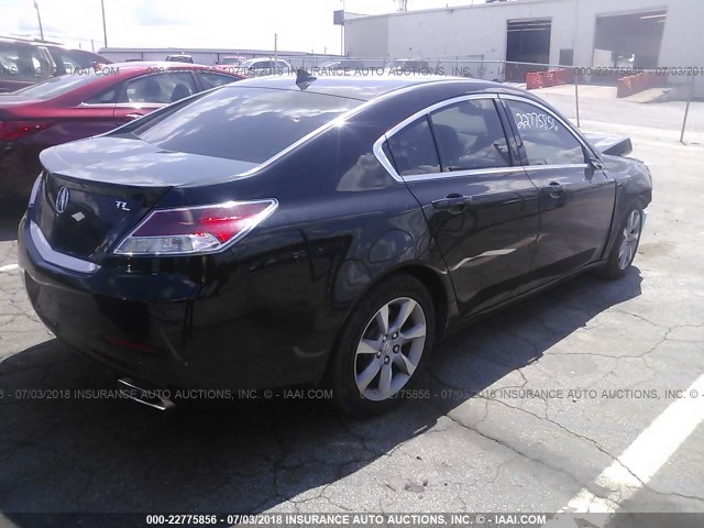 19UUA8F53DA003475 - 2013 ACURA TL TECH BLACK photo 4