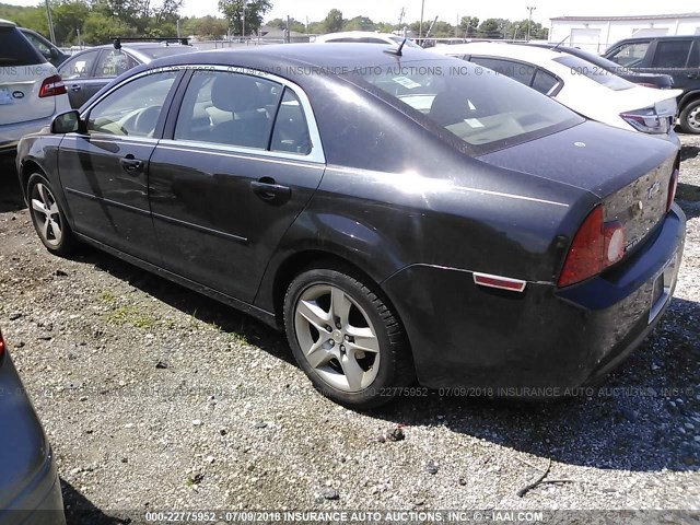 1G1ZB5EB1AF233496 - 2010 CHEVROLET MALIBU LS 黑色 照片 3
