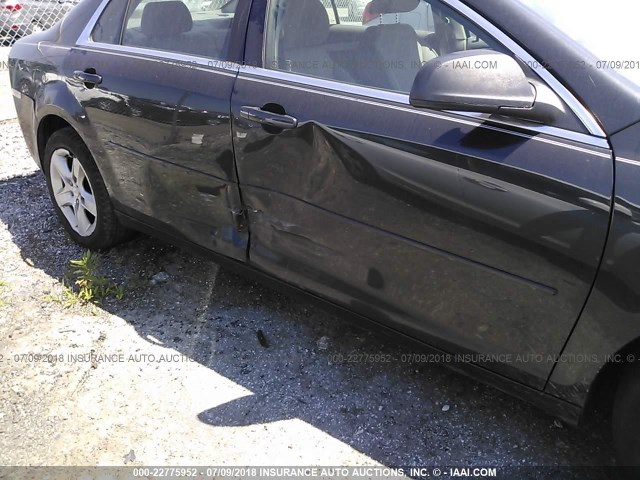 1G1ZB5EB1AF233496 - 2010 CHEVROLET MALIBU LS 黑色 照片 6