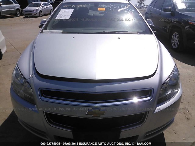 1G1ZD5E05CF363020 - 2012 CHEVROLET MALIBU 2LT SILVER photo 6