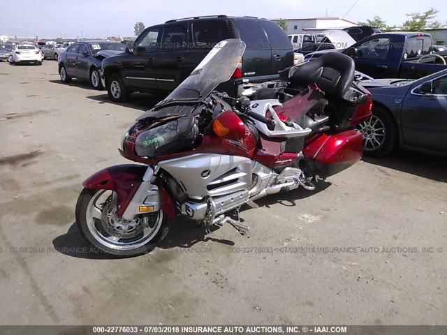 JH2SC68H5CK001447 - 2012 HONDA GL1800 BURGUNDY photo 2