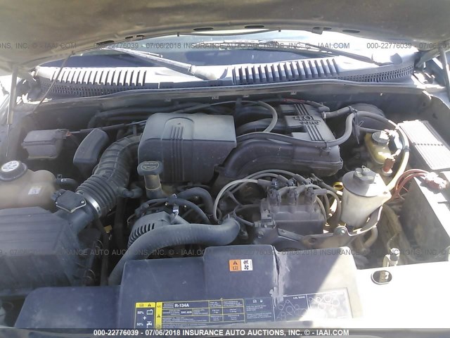 1FMZU74E82UA30266 - 2002 FORD EXPLORER EDDIE BAUER BLUE photo 10