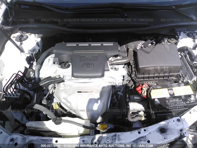 4T1BF1FK9EU817999 - 2014 TOYOTA CAMRY L/SE/LE/XLE 白色 照片 10