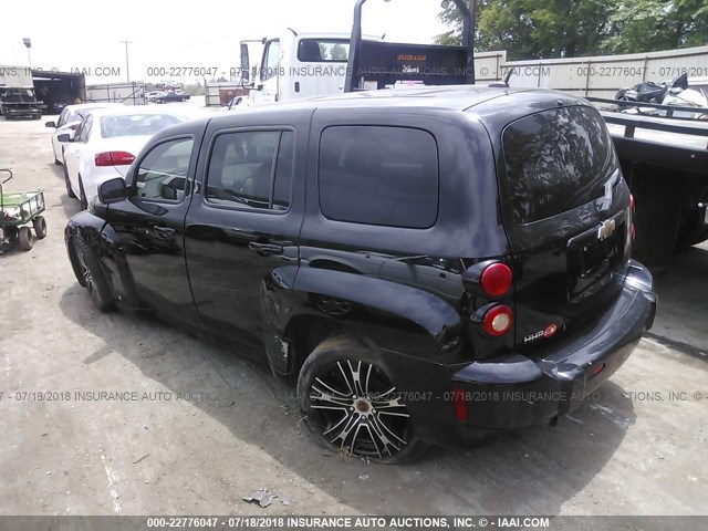 3GNDA33D18S646447 - 2008 CHEVROLET HHR LS შავი ფოტო 3