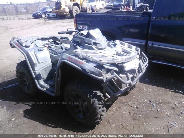 3JBLKAU21HJ001163 - 2017 CAN-AM OUTLANDER XT 850/XT-P 850 GRAY photo 1