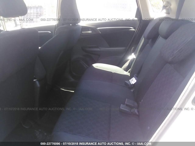 3HGGK5H57FM766045 - 2015 HONDA FIT LX SILVER photo 8