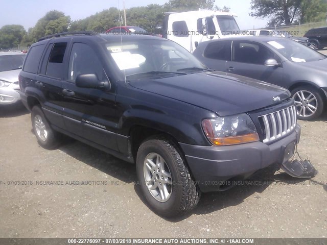 1J4GW48S84C161642 - 2004 JEEP GRAND CHEROKEE LAREDO/COLUMBIA/FREEDOM 黑色 照片 1