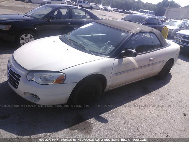 1C3EL45R35N588776 - 2005 CHRYSLER SEBRING WHITE photo 2