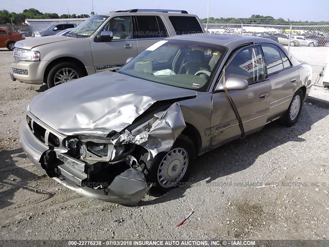 2G4WY52M7X1577800 - 1999 BUICK CENTURY LIMITED GOLD photo 2