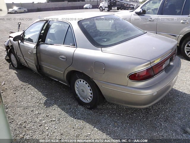 2G4WY52M7X1577800 - 1999 BUICK CENTURY LIMITED GOLD photo 3