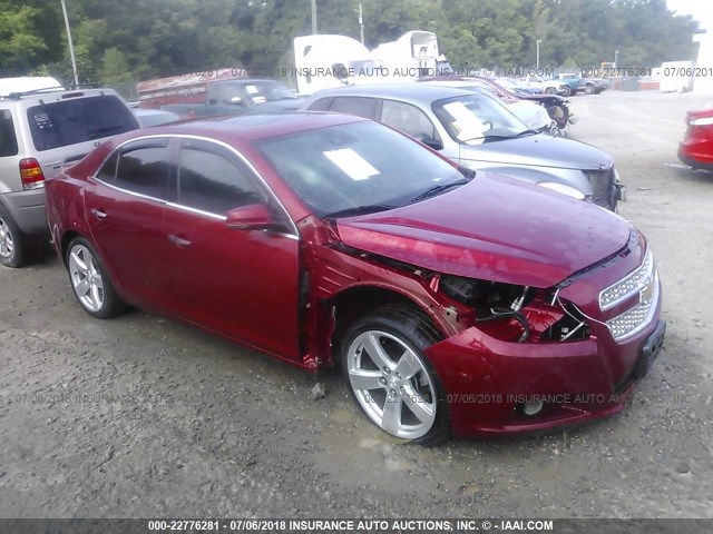 1G11J5SX3DF321633 - 2013 CHEVROLET MALIBU LTZ 红色 照片 1