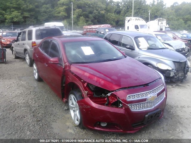 1G11J5SX3DF321633 - 2013 CHEVROLET MALIBU LTZ 红色 照片 6