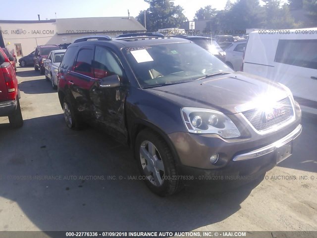 1GKEV33748J169126 - 2008 GMC ACADIA SLT-2 BROWN photo 1