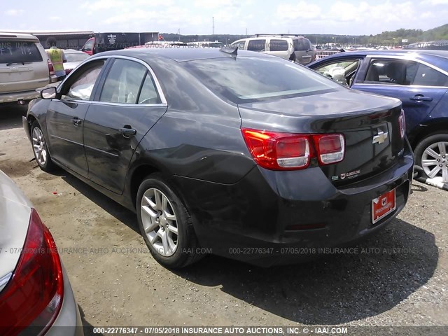 1G11C5SL9FF267698 - 2015 CHEVROLET MALIBU 1LT BLACK photo 3