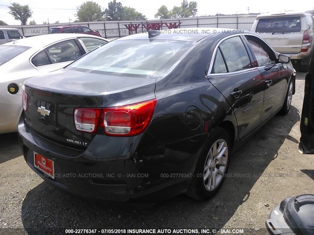 1G11C5SL9FF267698 - 2015 CHEVROLET MALIBU 1LT BLACK photo 4