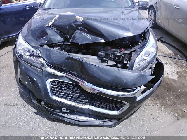 1G11C5SL9FF267698 - 2015 CHEVROLET MALIBU 1LT BLACK photo 6