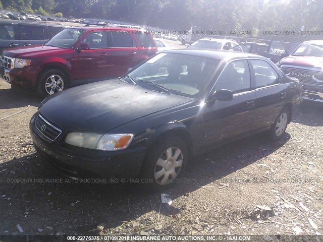 4T1BG22K01U070294 - 2001 TOYOTA CAMRY CE/LE/XLE 黑色 照片 2