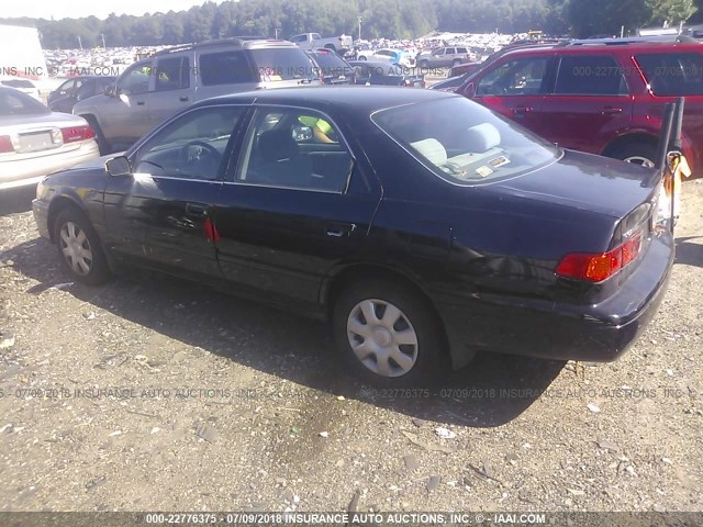 4T1BG22K01U070294 - 2001 TOYOTA CAMRY CE/LE/XLE 黑色 照片 3