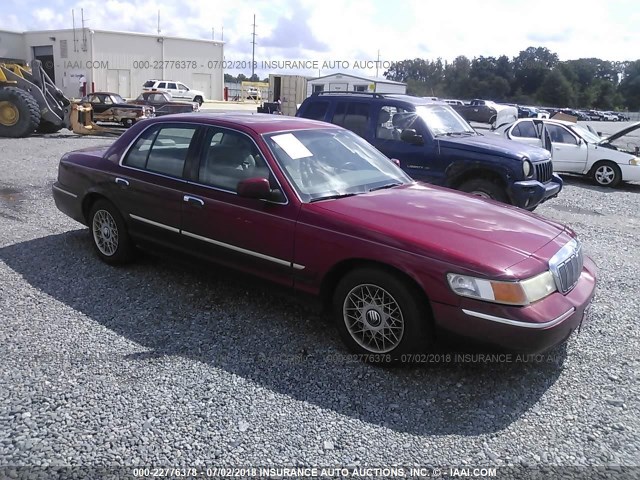 2MEFM74W82X666015 - 2002 MERCURY GRAND MARQUIS GS RED photo 1