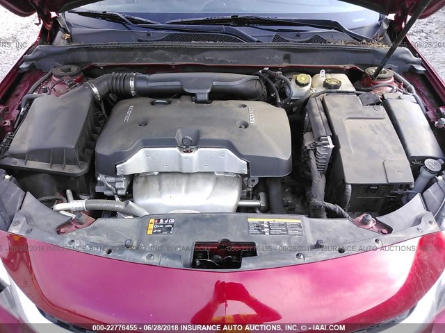 1G11C5SL3EF223775 - 2014 CHEVROLET MALIBU 1LT 红色 照片 10