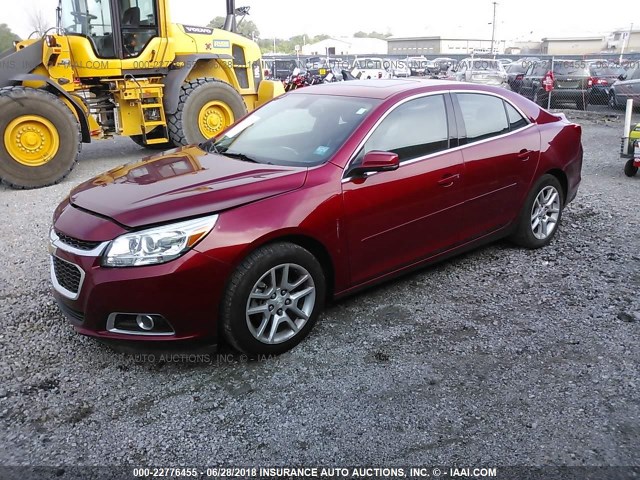 1G11C5SL3EF223775 - 2014 CHEVROLET MALIBU 1LT 红色 照片 2