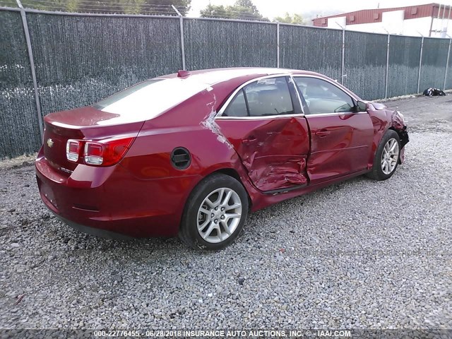 1G11C5SL3EF223775 - 2014 CHEVROLET MALIBU 1LT 红色 照片 4