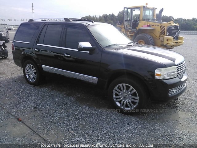 5LMFU27587LJ07732 - 2007 LINCOLN NAVIGATOR BLACK photo 1
