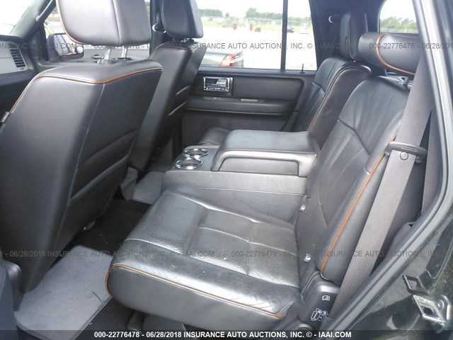 5LMFU27587LJ07732 - 2007 LINCOLN NAVIGATOR BLACK photo 8