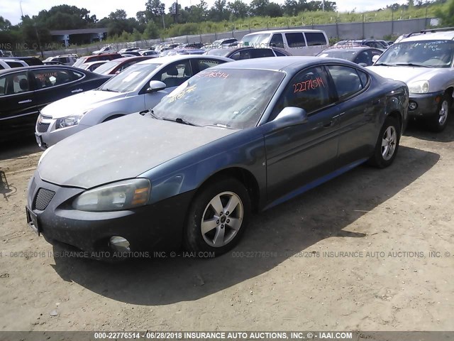 2G2WP552961112603 - 2006 PONTIAC GRAND PRIX BLUE photo 2