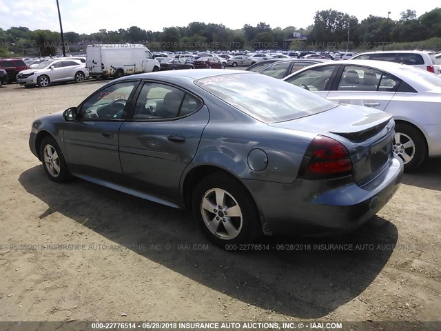 2G2WP552961112603 - 2006 PONTIAC GRAND PRIX BLUE photo 3