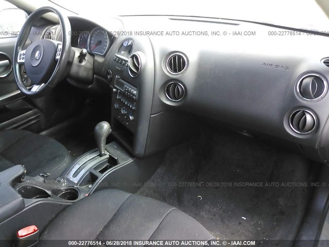 2G2WP552961112603 - 2006 PONTIAC GRAND PRIX BLUE photo 5
