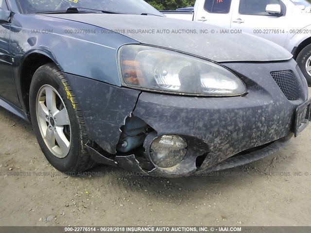 2G2WP552961112603 - 2006 PONTIAC GRAND PRIX BLUE photo 6