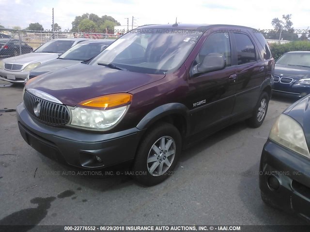 3G5DB03E63S504379 - 2003 BUICK RENDEZVOUS CX/CXL RED photo 2