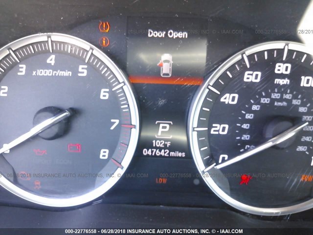 5FRYD3H4XFB005022 - 2015 ACURA MDX TECHNOLOGY SILVER photo 7