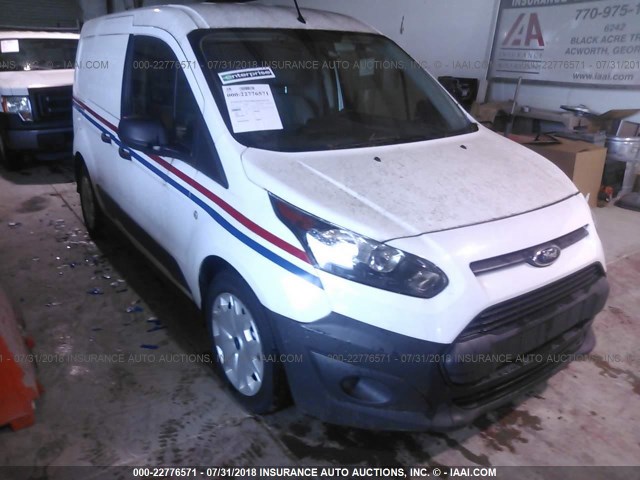 NM0LS6E72E1141182 - 2014 FORD TRANSIT CONNECT XL WHITE photo 1