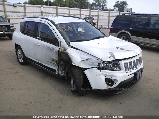 1C4NJDEB0HD153485 - 2017 JEEP COMPASS LATITUDE Ağ foto 1